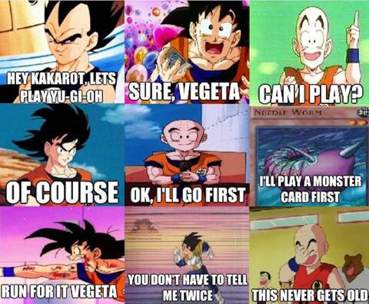 Dragon Ball 16 Hilarious Goku Vs Vegeta Memes Dragon Ball 16 Hilarious Goku Vs Vegeta Memes